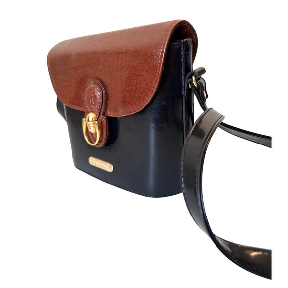 Polo by Ralph Lauren Brown and Black Crossbody Bag - Picture 11 of 12